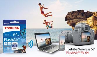CeBIT 2017: Toshiba präsentiert neue FlashAir-Wireless-SD-Karte
