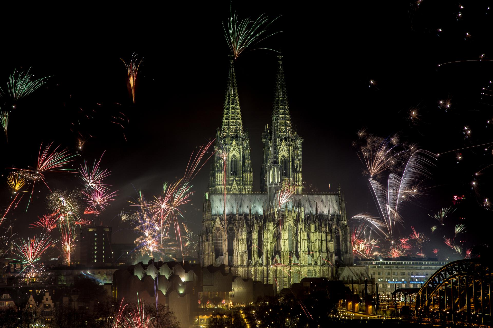 New Years Eve In Cologne Digitalphoto