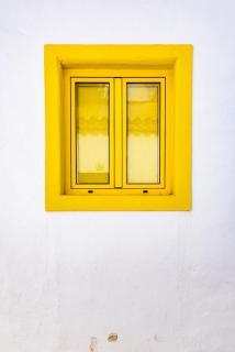 Gelbes Fenster