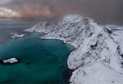 Sommarøy von Oben