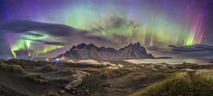 Nordlicht am Vestrahorn
