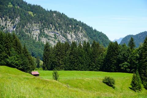 Berglandschaft Allgäu