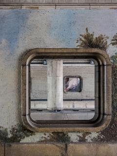 Huhn im Quadrat