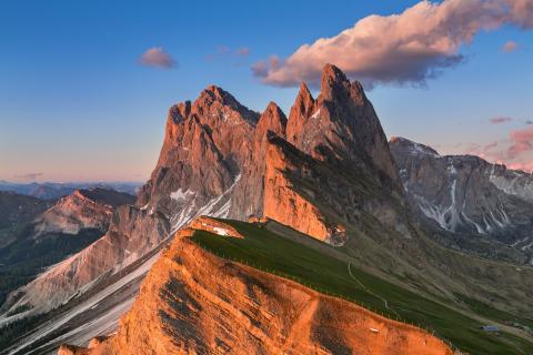 Seceda - Sonnenuntergang im Herzen der Dolomiten