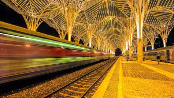  Bahnhof Oriente / Lissabon