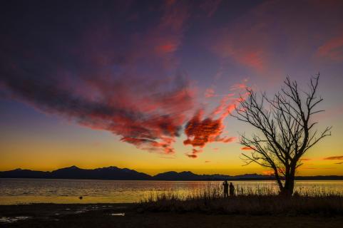 Abends am Chiemsee