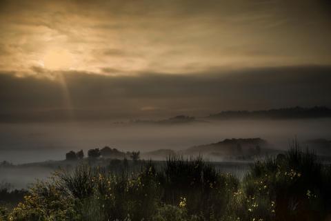 Toscana Sonnenaufgang 
