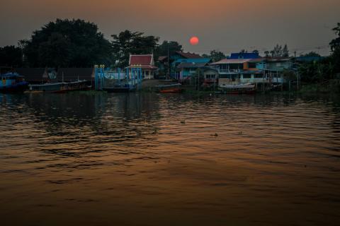 Sonnenuntergang Thailand