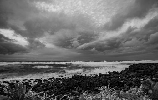 Stormy weather at the Azores