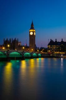 Big Ben at night