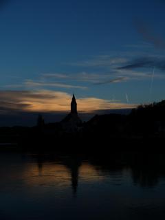 Sonnenuntergang in Passau