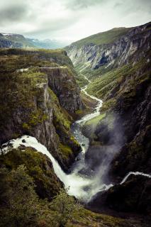 Wasser auf seinem Weg ins Tal