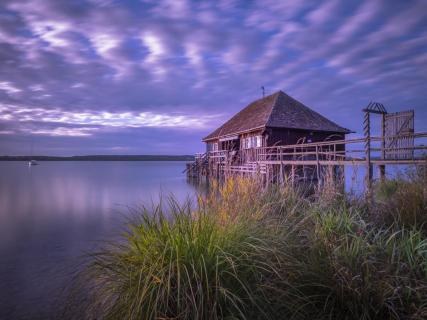 Das Bootshaus in Buch am Ammersee