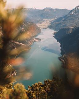 Blick auf Achensee 