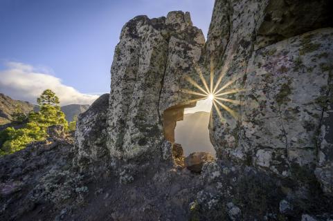 Sternstunde zum Sonnenaufgang auf La Gomera 