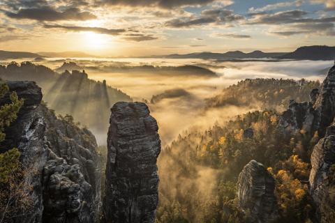 Himmlischer Morgen am Höllenhund 