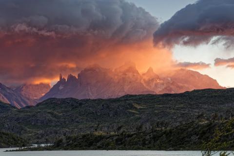 Chile - NP Torres del Paine - Sonnenaufgang