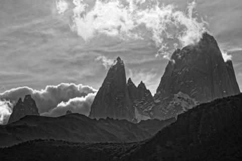 El Chaltén, Argentina, PN Los Glaciares, Ruhe vor dem Sturm