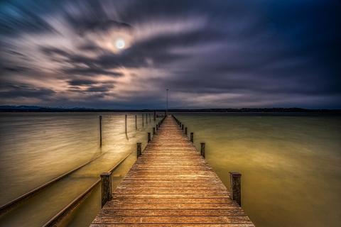Sturm am Starnberger See