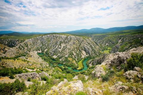 Zremanja Landschaft