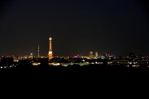Berlin bei Nacht.