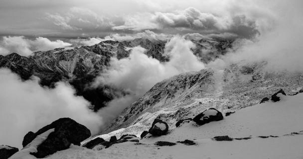 Bedrohliche Wetterlage in den Alpen