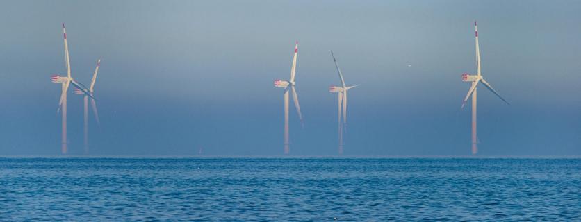 Windpark in der Nordsee