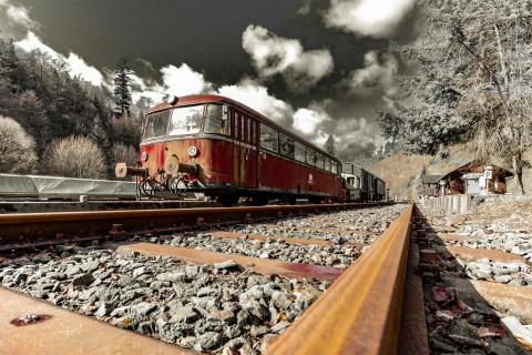 Alter Triebwagen