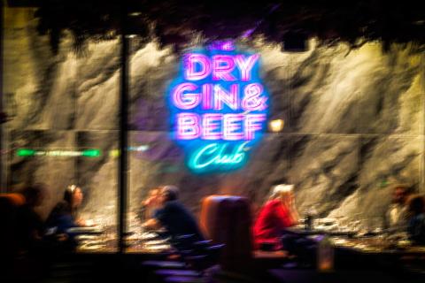 Blick in die Bar