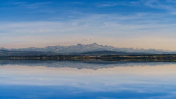 Blick auf die Schweiz