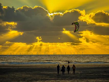 Abendstimmung am Strand