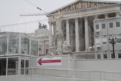 Bau. Stelle Parlament (Wien)