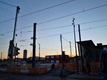 Stadtlandschaft Bahnhof Ulm 