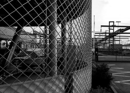 Boat in a cage 