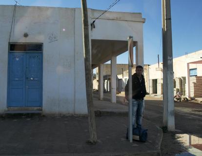 Dorftraße Tunesien, Szenerie 