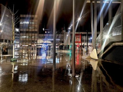 Regennacht am HBF 