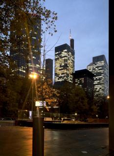 Nächtliche Skyline
