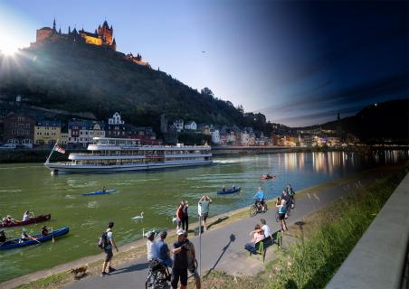 Zeitrafferkomposition Cochem, September 2020