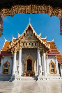 Wat Benchamabophit, Marble Temple, Bangkok, Thailand
