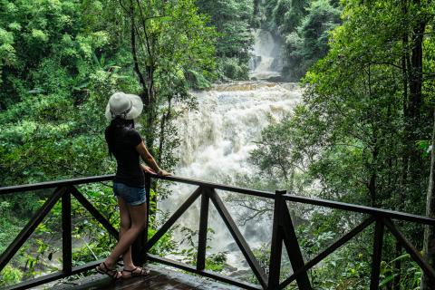 Sirithan Wasserfall, Chiang Mai/Thailand