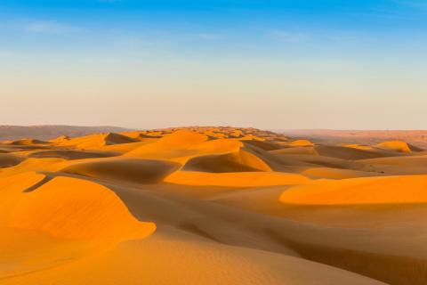 Traumhafte Wüste von Oman