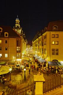 Münzgasse bei Nacht 