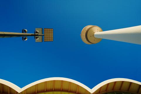 Lampe mit Turm 7