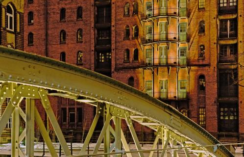Speicherstadt an der Bruecke 9