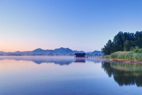 Chiemsee der Morgen