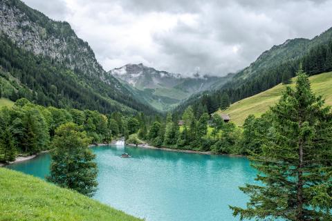 Der Stausee Steg