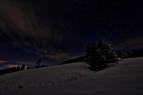 Sternennacht in den Bergen