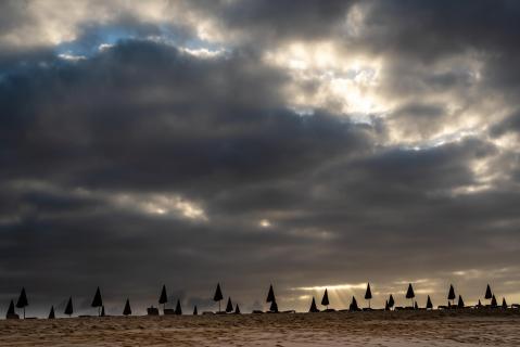 Abendstimmung am Strand