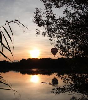 Ballon am See