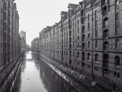 Ruhige Speicherstadt Hamburg